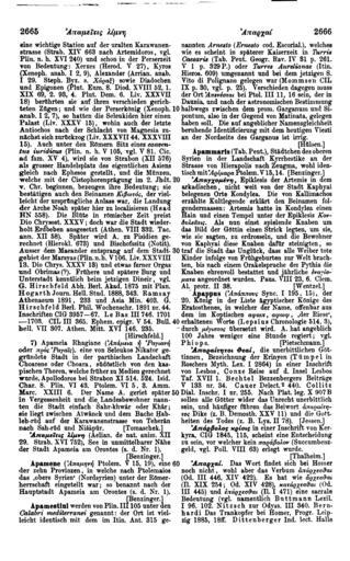 Pauly-Wissowa I,2, 2665.jpg 2663 2667