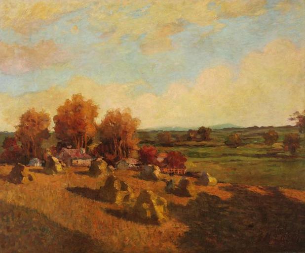 Ferenczy House in Izvora c. 1910.jpg Artwork Creator Károly Ferenczy ~ 1910 Oil on canvas Size cm 90 75 Private collection object history credit line bottom right Ferenczy Károly accession number http //axioart com/ axioart com http //...