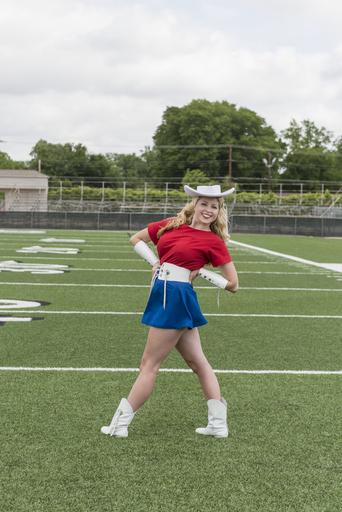 Leslie Rowe of Gladewater, Texas, one of the approximately 75 Kilgore College Rangerettes, a choreographed dance team that first formed in 1940 LCCN2014633169.tif 1 photograph digital tiff file color Notes The Kilgore College Rangerettes ...