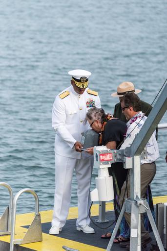 dec 7 2016 dec72016 hawaii interment ceremony intermentceremony oahu pearl harbor pearlharbor pearl harbor day pearlharborday us navy usnavy uss arizona ussarizona uss arizona memorial ussarizonamemorial national park service ...