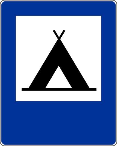 Znak D-30.svg Polish road sign D-30 Campsite Znak drogowy D-30 Obozowisko kemping ---- Rysowany wg Załącznika http //sipdata-abc lex pl/dane/dzienniki/03/d03l81/zal1_9 pdf Konstrukcje znaków drogowych pionowych Dz U 220 poz 2181 do ...