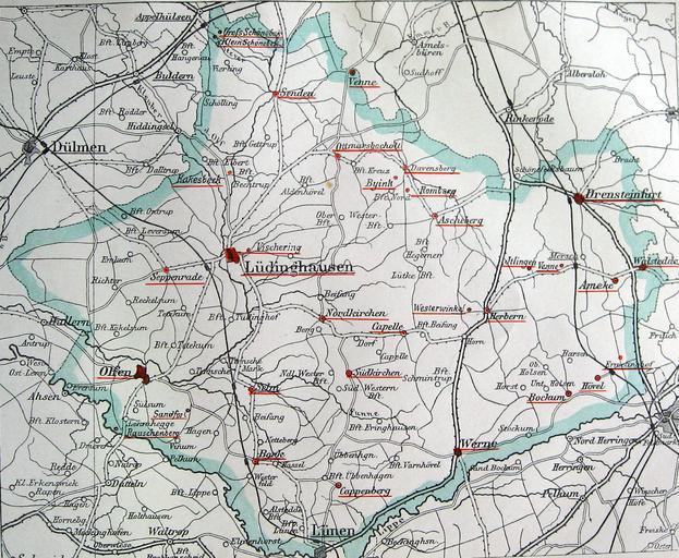 IMG 2667-Kreis-Lüdinghausen-1893.jpg Kreis Lüdinghausen in der Provinz Westfalen 1893 < 1893 A Ludorff Provinzial-Bauinspektor und Konservator Die Bau- und Kunstdenkmäler des Kreises Lüdinghausen Im Auftrage des Provizial-Verbandes der ...