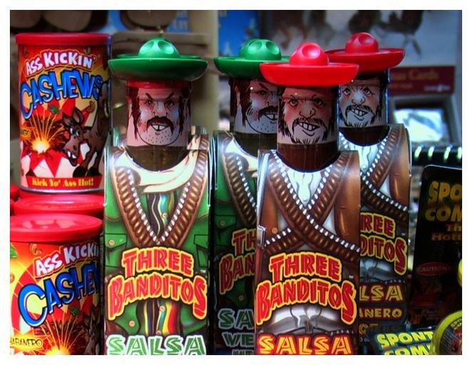 Banditos01b.jpg Decorative en salsa bottles October 2006 Photo by http //dayten blogspot com/ Peter Rimar en wikipedia 2007-02-21 Chitrapa wikipedia en Chitrapa original upload log page en wikipedia Banditos01b jpg 2007-02-21 19 00 Chitrapa ...