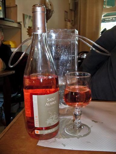 Rosé Saint Auspice.JPG fr Saint Auspice Vin de pays du Ventoux own Véronique PAGNIER 2010-10-17 Ventoux AOC Taken with Kodak EasyShare Z950