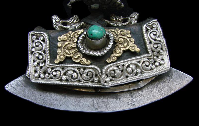 Object from Tibet 4.jpg Briquet à silex Tibet Tibetan lighters