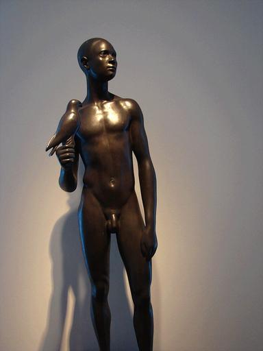 Ung mand med Falk(Rathsack).JPG Ung mand med falk 1914 �1917 udsnit af Svend Rathsack 1885 �1941 Davids Samling København own 2013-01 Orf3us photo Svend Rathsack