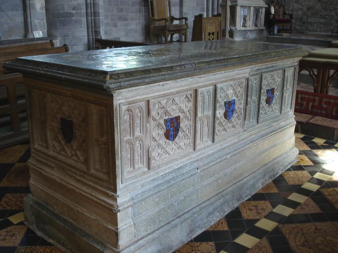 Tomb of Edmund Tudor.JPG en Tomb of Edmund Tudor 1st Earl of Richmond in St David's Cathedral St Davids Wales own Plucas58 2010-06-16 England in the 15th century 1430s births Deaths from diseases and disorders Edmund Tudor 1st Earl of ...