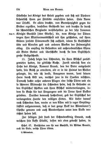 Hamburgische Kirchengeschichte (Adam von Bremen) 134.png 133 135